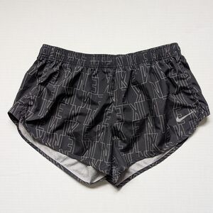 Nike Dri-FIT Run Division Tempo running shorts,black all-over logo XL